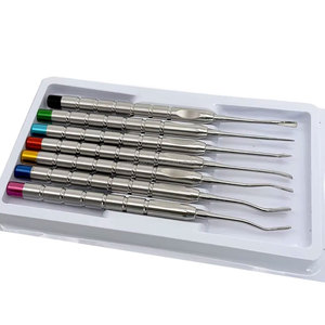ชุดเครื่องมือถอนฟันแบบแมนนวล 7 ชิ้น ยี่ห้อ World Precision Surgical ผลิตจากไทเทเนียมเกรดผ่าตัด สำหรับการแยกปลายรากฟัน ใช้ในการผ่าตัดช่องปาก - Product Image 2