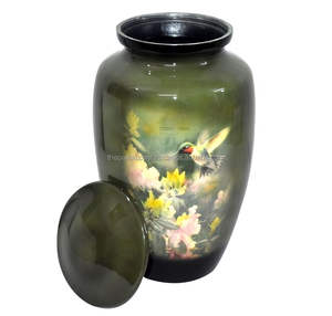 Urnas de Cremación de Aluminio Estilo Americano al por Mayor para Cenizas Humanas y de Mascotas con Diseños Personalizables, Recuerdo Funerario de la India - Product Image 4