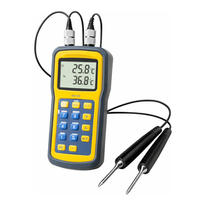 Thermomètre numérique à thermocouple 2 canaux IP67 avec sondes NTC pour utilisation sur le terrain - Product Image 2