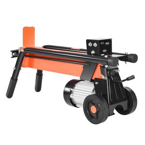 1500W 15 Amp Electric Log Splitter 6.5 Tons Portable Firewood Crushing Machine with 6\" Wheels Electric <b>Wood</b> <b>Crusher</b> - Product Image 1