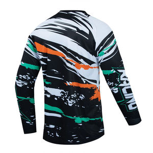 Maillot de cyclisme VTT pour homme, imprimé par sublimation, confortable, court, haute qualité, 100 % polyester, vêtements de sport, directement de l'usine - Product Image 6