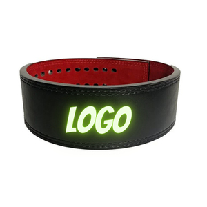 2026 Premium Powerlifting Adjustable Lever <b>Belt</b> Breathable Leather <b>Weight</b> Lifting <b>Belt</b> for Gym Safety from Gloves City - Product Image 1