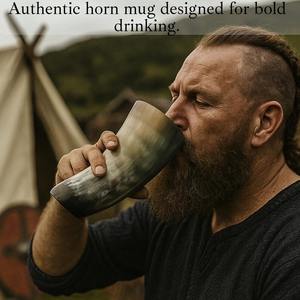 Vaso de chupito artesanal de cuerno de búfalo natural, estilo OX/Búfalo Love, para vino y bebidas, tamaño personalizado con tapa - Product Image 4