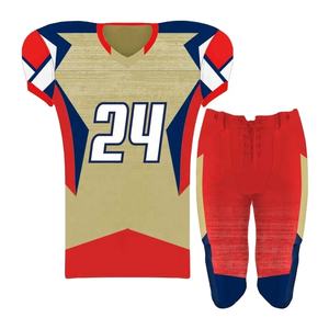 Uniforme de Fútbol Americano de Alta Calidad OEM, 100% Poliéster, Color Sólido para Equipo - Product Image 3