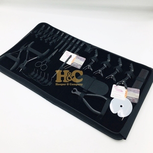 New Professional Stainless Steel Hair Extension Pliers Kit with I Tip Big Size Loop <b>Hook</b> <b>Clip</b> Box Threads Shape Needle Scissors - Product Image 1