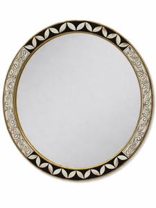 Espejo Decorativo de Pared con Incrustaciones de Hueso, Diseño Floral Grabado a Mano, Moderno y de Lujo, Personalizado para Baño - Product Image 5