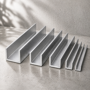 Profils de canaux en aluminium pour la construction de structures, la protection des bords et les applications de montage de composants - Product Image 4