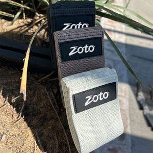 Bande de Résistance en Tissu Robuste ZOTO avec Logo Personnalisé, Bande Élastique pour Fessiers, Fabricant pour la Gym et le Fitness - Product Image 5