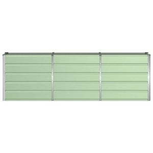 กระถางเหล็กสีเขียว 160 x 40 x 75 ซม. กระถางดอกไม้และกระถางต้นไม้ - Product Image 4