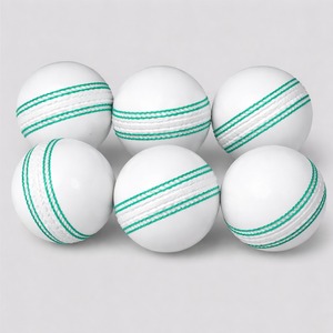 ลูกคริกเก็ตหนังพรีเมียมสำหรับการแข่งขันแบบลูกแข็ง |   ลูกคริกเก็ตหนังสีแดงเย็บมือ |   ลูกฟุตบอลระดับมืออาชีพ - Product Image 1