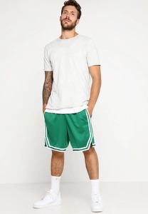 Shorts de sport pour hommes de haute qualité, écologiques, respirants, légers, à séchage rapide, en maille unie avec lacets, 100 % polyester, taille haute - Product Image 6