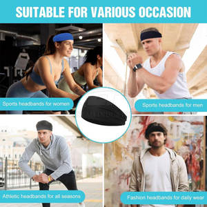 Bandas para la Cabeza Antideslizantes para Gimnasio y Fitness, para Deportes, Correr y Ciclismo, Banda de Entrenamiento en Venta - Product Image 5