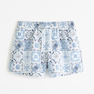 Shorts de bain décontractés en polyester pour hommes, style urbain, collection été 2026, vente en gros, shorts de plage imperméables pour hommes - Product Image 1