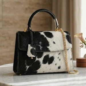 Bolsos de Mano de Cuero de Lujo para Mujer, Diseño Clásico y Personalizado, con Asa Superior Desmontable y Bolsillo para Teléfono Celular - Product Image 5