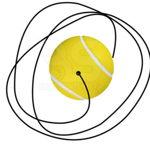 Balles de tennis prêtes pour le match, offrant un rebond stable et une excellente visibilité sur le terrain, équipement sportif - Product Image 3