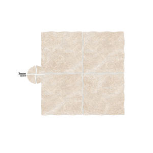 Carreaux de sol en porcelaine polie antibactériens beiges modernes 500x500mm, dalles emboîtables pour cuisine, café et appartement - Product Image 5