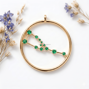 Pendentif Succès Taureau en Gros, Pendentifs et Breloques Raffinés, Bijoux Horoscopes, Programme Personnalisé Direct Usine - Product Image 3