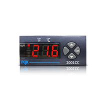 Contrôleur de température numérique CONOTEC FOX-2001CC contrôle de refroidissement ou de chauffage communication RS485 Celsius/Fahrenheit (Maximum 1.2)
