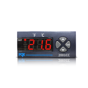 CONOTEC-controlador Digital de temperatura de FOX-2001CC, control de refrigeración o calefacción, Celsius/fahrenheet, Comunicación RS485 (máximo 1,2) - Product Image 1