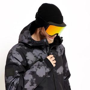 <b>Waterproof</b> One-Piece Ski Suit Men Women Camouflage Snowboard Jumpsuit Windproof Thermal Winter Outdoor Mountain Wear <b>Overall</b> - Product Image 4