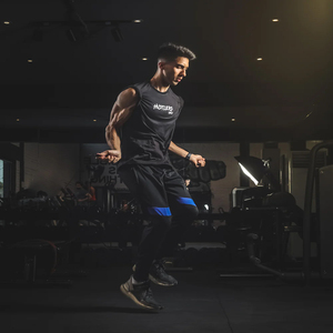 Cuerda de Saltar Ajustable de Goma con Asas Negras, Equipo de Ejercicio Duradero para Gimnasio en Casa, Diseño Portátil Unisex para Fortalecimiento Muscular - Product Image 3