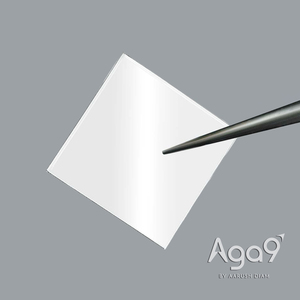 Placa de Diamante Cuadrada de Cristal Único Pulido Aga9 de 11 mm x 11 mm, Dureza 53-64 HRC, Hecho en EE. UU. - Product Image 3