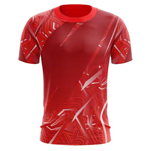 Camiseta de Sublimación 100% Poliéster Personalizada de Fábrica al por Mayor para Empleados, Impresión de Sublimación Completa, Diseño Formal y Elegante - Product Image 6