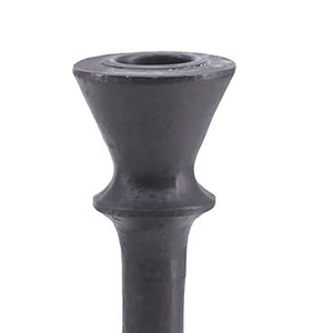 Porte-bougie le plus vendu pour la décoration intérieure, finition noire, support à bougie de qualité supérieure, en aluminium coulé, fait main, personnalisé - Product Image 3