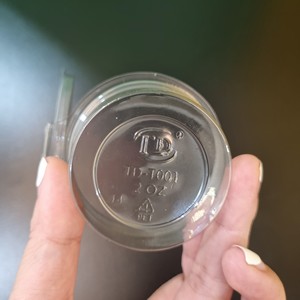 Factory Modern style Disposable to Go <b>Sauce</b> Container PET Plastic <b>Sauce</b> Cups 2oz with Hinged Lid Restaurant Takeaway Best Price - Product Image 6
