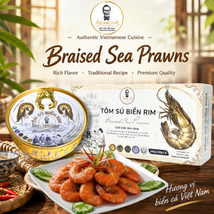RiCanCook Crevettes Tigre Noires Vietnamiennes Prêtes à Manger 500g Certifiées Halal Aromatisées en Conserve - Product Image 2