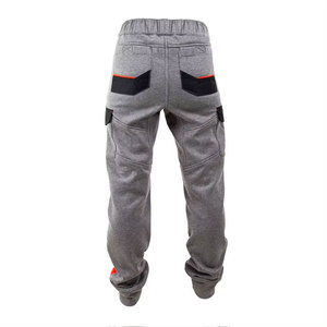 Casual Wear Best Design High Quality Men Summer Breathable Plain Dyed Lightweight 100% Cotton <b>Trousers</b> with Pockets <b>Light</b> Wash - Product Image 4