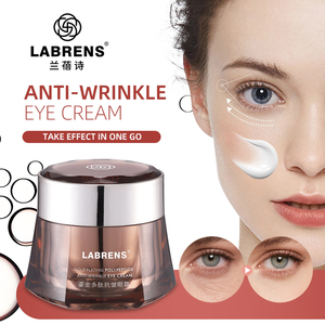 La Crema Contorno de Ojos Antiarrugas con Péptidos Dorados Hidrata y Nutre los Ojos, Reduce las Líneas Finas, las Ojeras y la Hinchazón - Product Image 1