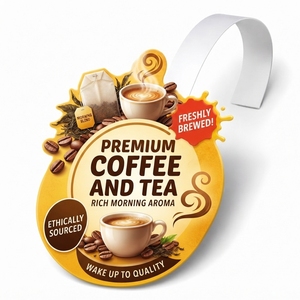 PVC Eco-Friendly BPA Free Food Grade Customizable Advertising Shelf Wobbler Supermarket Promotional Retail Display Sign POS - Product Image 5