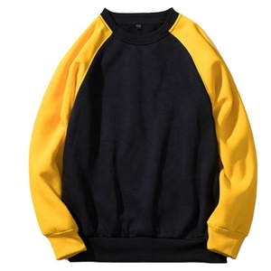 Custom Color <b>Men's</b> Winter Pullover <b>Sweatshirt</b> 100% Cotton Fleece 550g Solid Regular Fit O-Neck Lined Anti-shrink Front Logo - Product Image 1