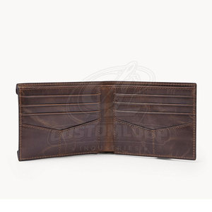 New Design Leather <b>Wallets</b> Premium Finish Spacious Interior Reliable Stitching Design <b>For</b> Business Use Fr Adult - Product Image 6