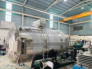 Machine de lyophilisation sous vide motorisée automatique en acier inoxydable contrôlée par PLC WHFD-100 pour la transformation alimentaire - Product Image 4