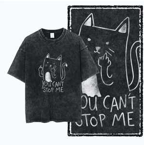 T-shirts en gros, T-shirts graphiques personnalisés, T-shirts vintage délavés, T-shirts délavés à l'acide, Fabricant de streetwear, T-shirts 100% coton, T-shirts épais - Product Image 6