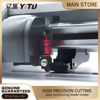 Machine de découpe de protection d'écran TPU YITU en alliage d'aluminium avec support de lame de positionnement de précision 0,1 mm pour téléphone portable et appareil photo