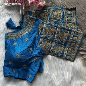 คอลเลคชั่นพรีเมียมผ้าไหมดิบปักลายด้วยด้ายปักมือ พร้อมแขนเสื้อเสริมฟองน้ำ ติดตะขอหน้า เสื้อผู้หญิงแฟชั่น - Product Image 6
