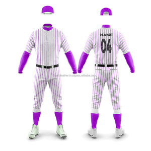 Vêtements de baseball et de softball personnalisés de haute qualité Vêtements de sport en polyester à séchage rapide Conception respirante Nom d'équipe imprimé Meilleur prix - Product Image 4