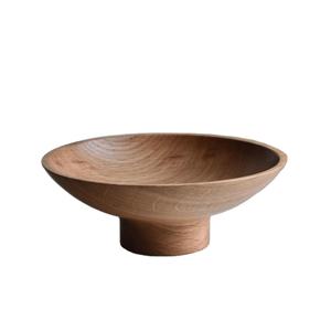 Bol en bois de style nordique, bols décoratifs pour servir les aliments, accessoires de décoration de table, design moderne, bol à fruits, décoration de la maison - Product Image 1