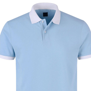 Polos de la Mejor Calidad para Hombre, Tallas Grandes, Diseño Sólido, Estilo Casual, Transpirables, con Logotipo Personalizable, Último Modelo - Product Image 4