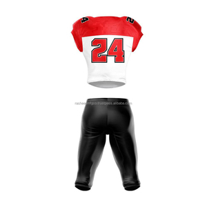 Ensemble maillot et pantalon de football américain Design personnalisé Teamwear 2025 Tissu en maille respirante Prix d'usine Vente en gros - Product Image 2