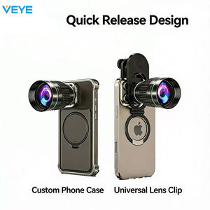 Objectif Cinéma pour Smartphone Pro17Max en Gros Usine, Macro Grand Angle Sans Distorsion <span class=keywords><strong>2x</strong></span> Microscope, Compatible avec <span class=keywords><strong>iPhone</strong></span> 17 - Product Image 1