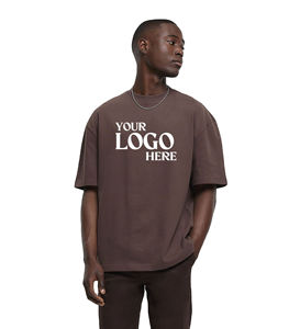 เสื้อยืดผู้ชายขายดีที่สุด ผ้าฝ้าย 100% รับทำโลโก้และออกแบบเสื้อยืด เสื้อยืดลำลอง ราคาส่งจากโรงงาน เสื้อยืดทรงหลวม - Product Image 2