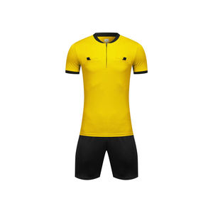 Ensemble d'uniformes d'arbitre de football professionnels personnalisés en gros, séchage rapide, respirant, kit d'arbitre de football, vêtements de sport pour hommes - Product Image 3