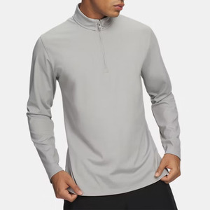 เสื้อออกกำลังกายแขนยาวผ้าคุณภาพสูงสวมใส่สบาย 100% โพลีเอสเตอร์ แห้งเร็ว ระบายเหงื่อได้ดี ทรงหลวม - Product Image 5