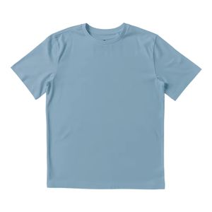 T-shirt simple uni à col rond pour homme, tissu respirant, usage quotidien - Product Image 4