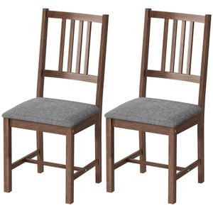 Set di 2 Sedie da Pranzo Grigie per Cucina e Soggiorno - Product Image 5