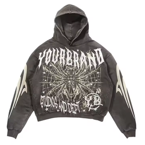 MAX WORLD ENTERPRISES Survêtement Homme Hiver Épais Délavé Style Urbain Longueur Intégrale OEM ODM Conception Personnalisée Qualité Supérieure - Product Image 4